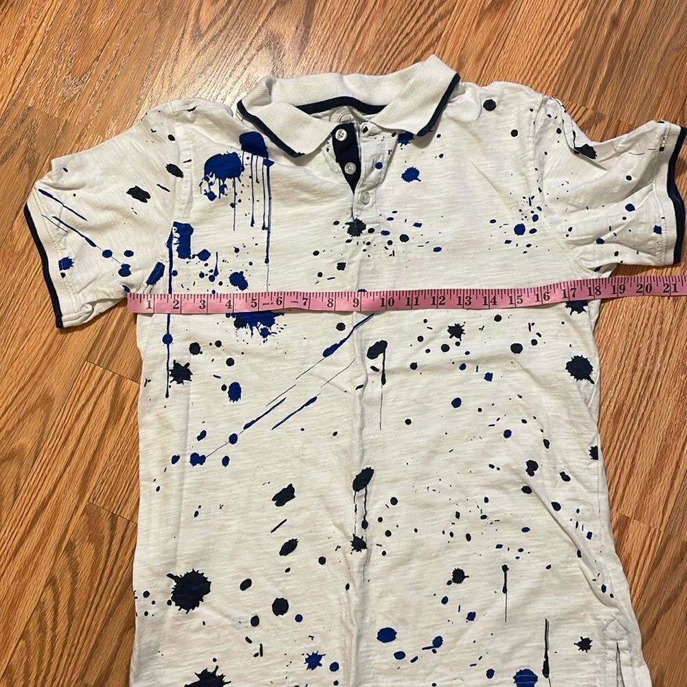 Boy’s paint splashed Polo xxl 18 - Picture 5 of 6